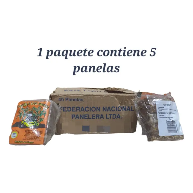 Caja De Panela Los Pardo X40und - Unidad a $672