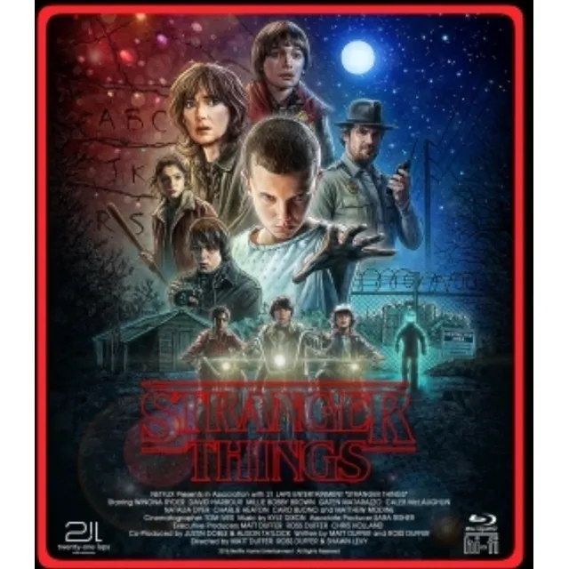 Stranger Things Temporada 1 Blu Ray Latino