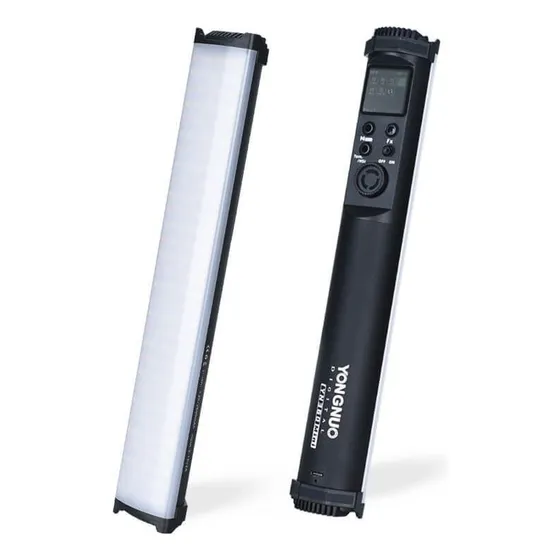 Bastão De Led Rgb Yongnuo Yn360 Mini Bluetooth +softobx+grid Cor da estrutura Preto 127/220V