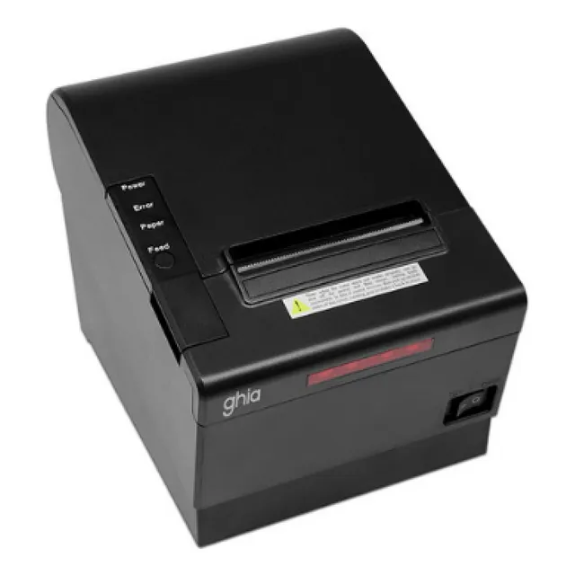 Ghia Gtp802, Impresora De Tickets, Térmico, 203x203dpi Usb Color Negro