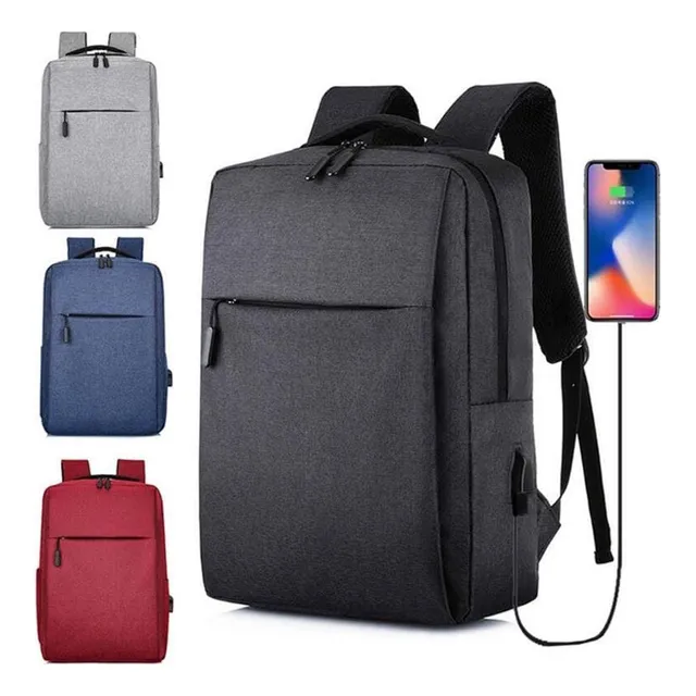 Morral Bolso Bulto Mochila Unisex Usb Oficina Colegio Laptop