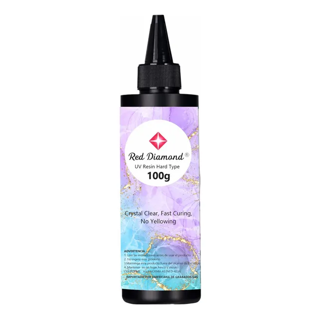 Resina Uv Secado Ultra Rápido  100g Para Joyeria