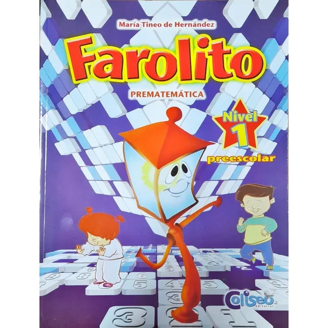 Farolito  Prematemática Nivel 1, Preescolar Edt Coliseo