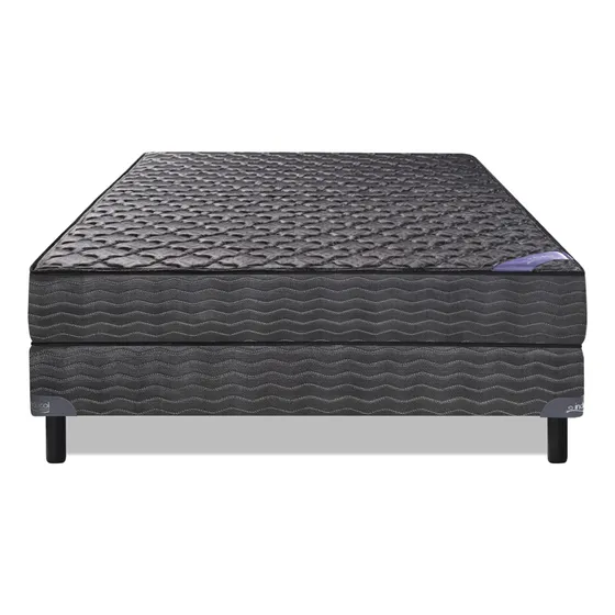 Inducol Imperial conjunto somier 2 1/2 Plazas de 190cm Y 140cm con resortes Bonnell y marco perimetral de acero