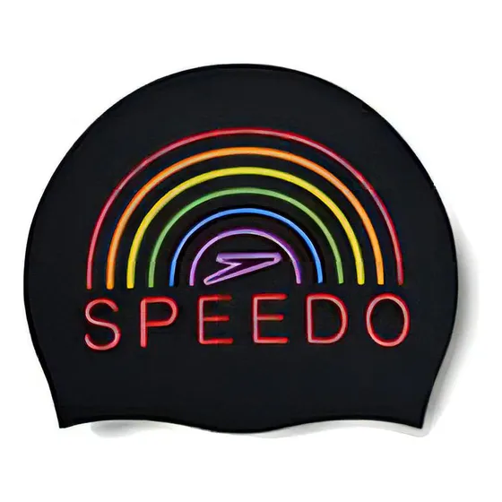 Gorro Slogan Printed Adulto Negro-única Speedo