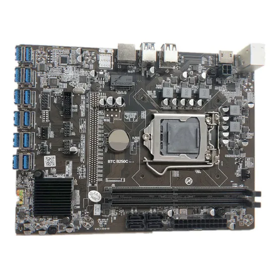 Nova Placa-mãe Com Interface Pci-e B250 Btc 12 Usb3.0 A
