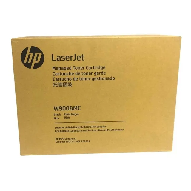 Cartucho De Toner Hp W9008mc Para E50145 E52645 Negro