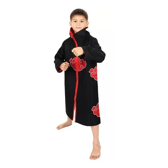 Capa Akatsuki Obito Uchiha  Para Niños Naruto