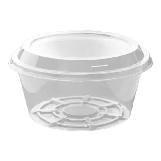 Envase Circular Para Postres Darnel 64 Onzas X 6 Unidades