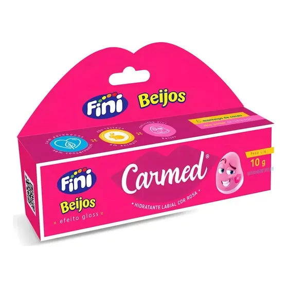 Carmed Fini Beijos Hidratante Gloss Protetor Labial