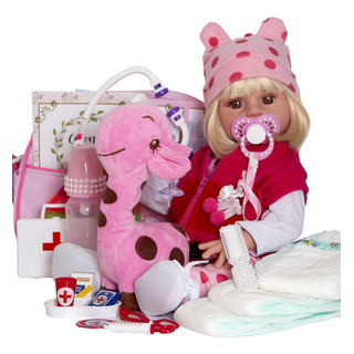 Boneca Baby Princesa Com Roupinha De Girafinha Boneca Baby Princesa Com Roupinha De Girafinha