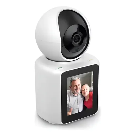 Monitor De Bebé Con Cámara Ip Wifi 2.4g 360°voz Y Video