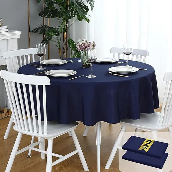 Mantel De Mesa Redonda Oxford 178cm
