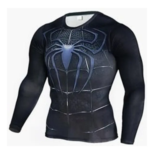 Camisetas Deporte/gym Spider/capitan/batman Busos