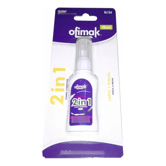 Corrector 2 En 1 Lápiz / Brocha 10ml