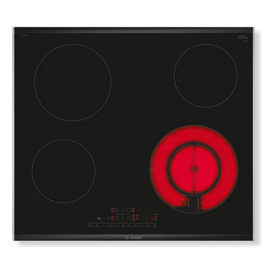 Encimera Vitroeléctrica Bosch Pkf675fp2e 60 Cm Negro