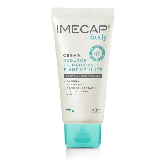 Imecap Redutor De Medidas E Anticelulite 170g Creme Tipo de embalagem Tubo Fragrância Original Tipos de pele Normal
