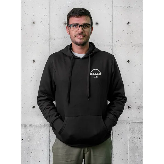 Buzo Canguro Capucha Regalo Hombre Moda Bordado Logo Man