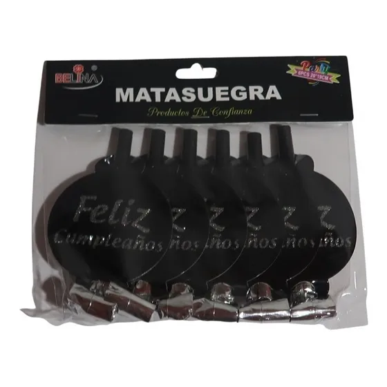 Set 6 Trompeta Silbato Dragón Cumpleaños Matasuegra