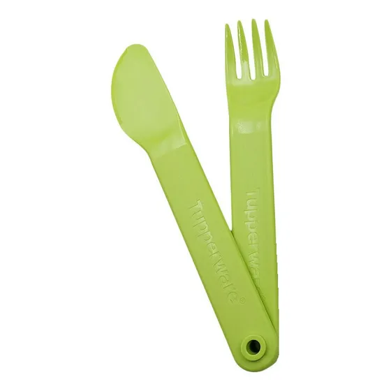 Set De Cubiertos: Tenedor/ Cuchilo Tupperware® Libres De Bpa