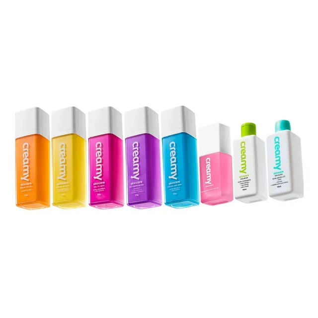 Creamy Retinol, Vitamina C, Lático, Mandélico Ou Glicólico