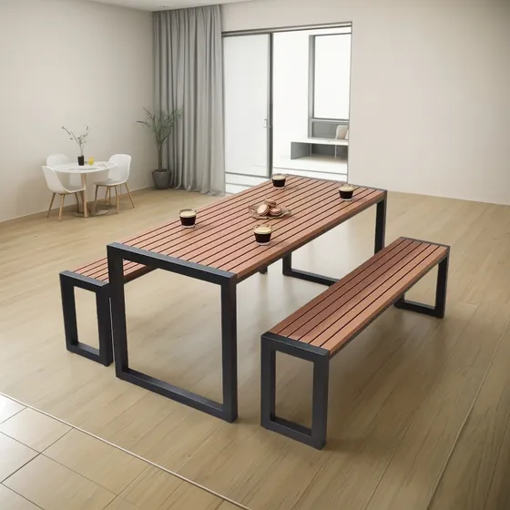 Conjunto Mesa E Banco Jantar Conjunto Ou Sob Medida