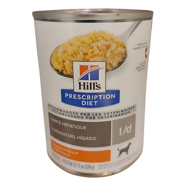 Lata Hill's Perro L/d Pollo 370 Gr Hepatic