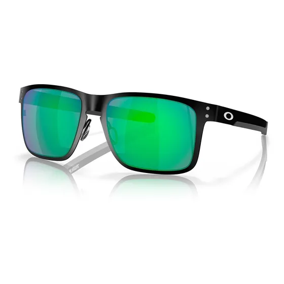 Óculos De Sol Oakley Holbrook Metal Matte Black Jade Iridium
