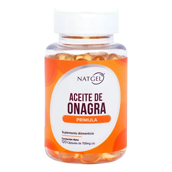 Aceite De Onagra (Prímula) | 120 Softgels De 700mg | Natgel