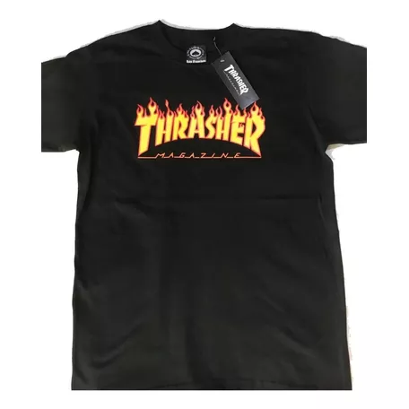 Playera Thrasher Flame Logo Moda 