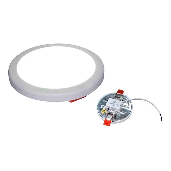 Panel Led 8w Spot Ajustable Bote Integral 8 Cm Luz Blanca