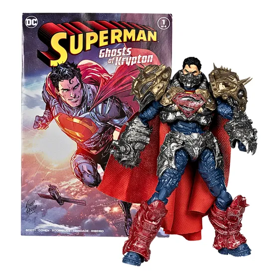 Superman Ghosts Of Krypton Cómic (page Punchers) Mcfarlane