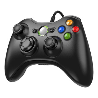 Controle Video Game Box 360 Pc Com Fio Joystick Manete X360 Controle Video Game Box 360 Pc Com Fio Joystick Manete X360