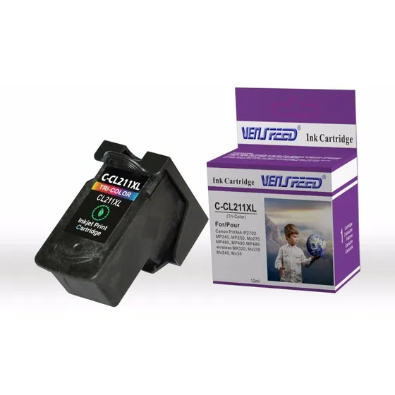 Cartucho Compatible Canon 211 Xl Tri-color Cl-211 Xl