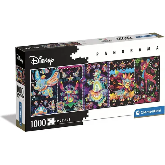 Rompecabezas Puzzle Clementoni Disney Joys Panorama 1000 Pz