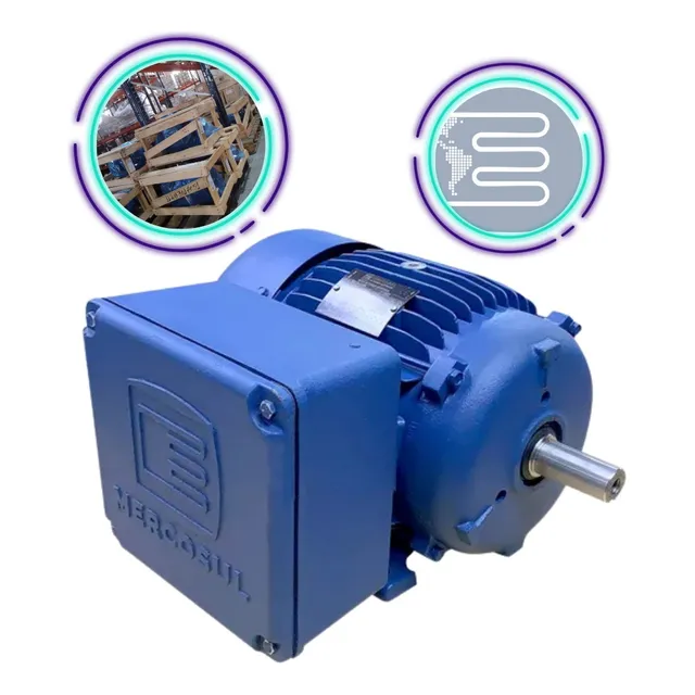 Motor Elétrico Monofásico 5cv 2 Pólos Alta Rotação Blindado