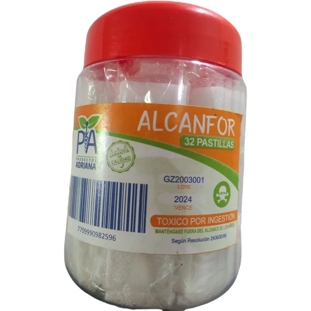 Alcanfor Mentolado Limpieza Energetica 100% Importado