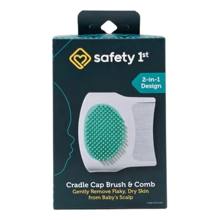 Cepillo Y Peine 2 En 1 Para Dermatitis Safety 1st