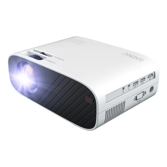 Proyector 5500 Lumens Gadnic 1080p Full Hd Hdmi Usb Av