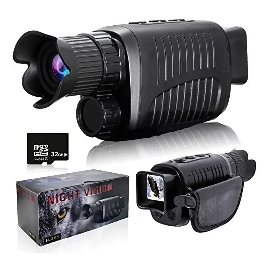 Camara Monocular Visor Infrarrojo 1080p Hd Visión Nocturna