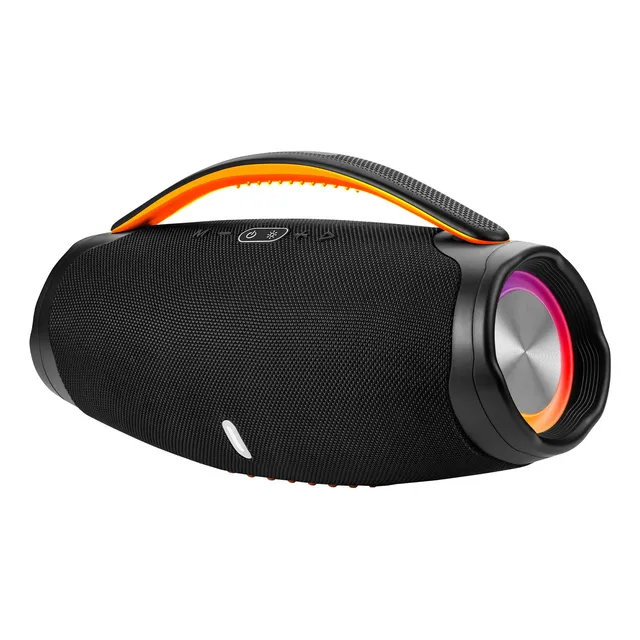 Parlante A Batería Kolke Beatbox 60w Rms Radio Fm Luces Rgb