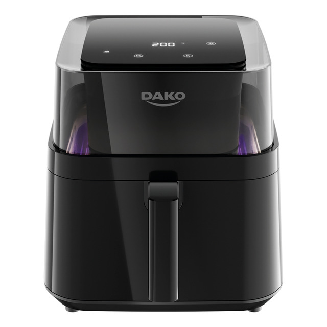 Fritadeira Air Fryer Dako Digital 6 Litros 360° 4 Em 1 Cor Preto Fritadeira Air Fryer Dako Digital 6 Litros 360° 4 Em 1 Cor Preto