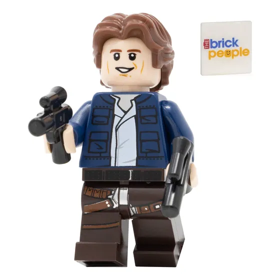 Lego Star Wars: Minifigura De Han Solo Com Cabelos Ondulados