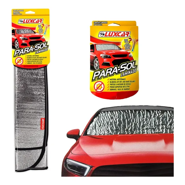Quebra Sol Automotivo Proteção Sol Painel Suporte Interno