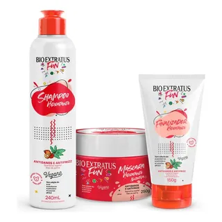 Kit Fun Hidratação Nutritiva Linha Completa Bio Extratus Kit Fun Hidratação Nutritiva Linha Completa Bio Extratus