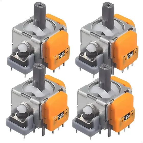 Botão Analógico Hall Effect Kit 4 Reparos Para Controle Ps5