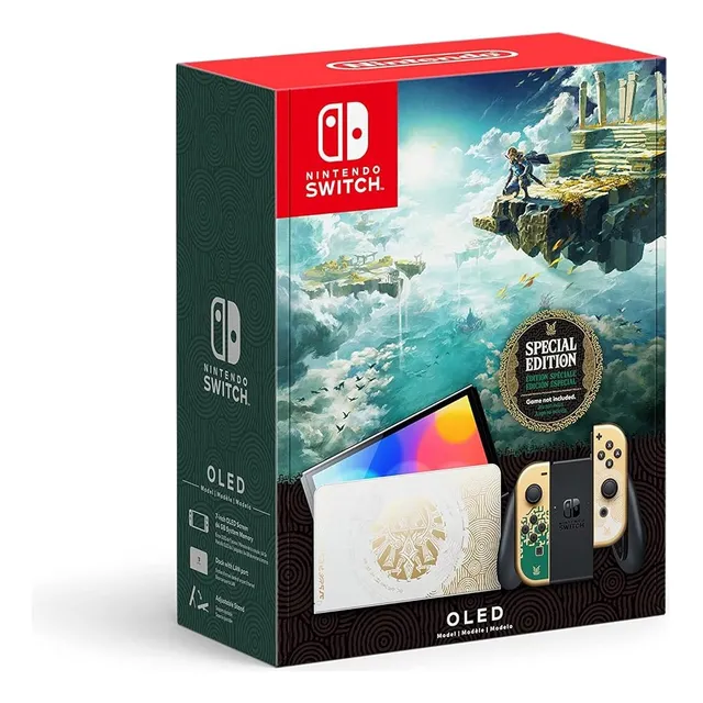 Nintendo Switch Oled Edicion The Legend Of Zelda Japan