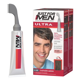 Tinte Just For Men Colorante Crema Ultra Castaño Medio 2pack Tinte Just For Men Colorante Crema Ultra Castaño Medio 2pack