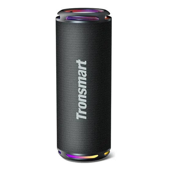 Parlante Tronsmart T7 Lite portátil con bluetooth waterproof Color Negro