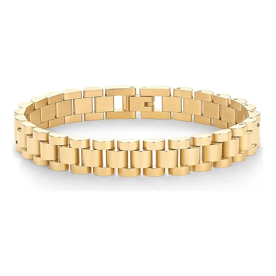 Pulsera De Cadena Chapada En Oro 14k Para Mujer Pavoi